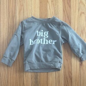Big Brother Kids Shirt - Gray